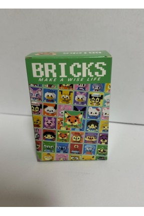 Mini Bricks Figür – Parçalı Yapı Oyuncağı – Dekoratif Koleksiyon Figürü C1027