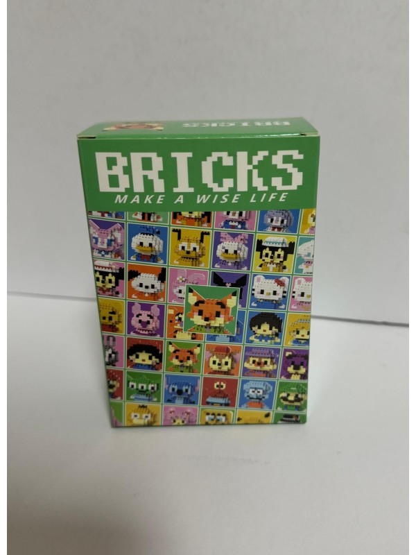 Mini Bricks Figür – Parçalı Yapı Oyuncağı – Dekoratif Koleksiyon Figürü C1027