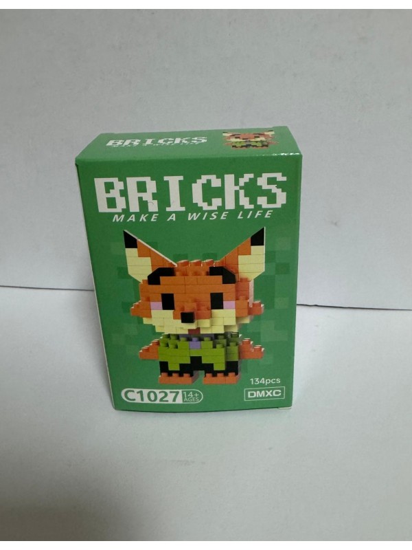 Mini Bricks Figür – Parçalı Yapı Oyuncağı – Dekoratif Koleksiyon Figürü C1027