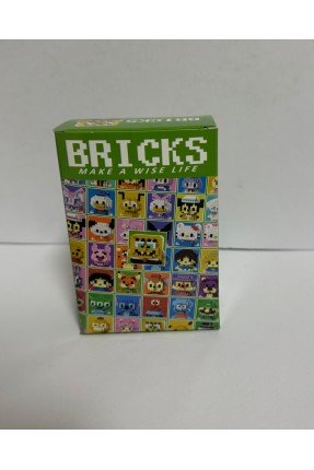 Mini Bricks Figür – Parçalı Yapı Oyuncağı – Dekoratif Koleksiyon Figürü C1046
