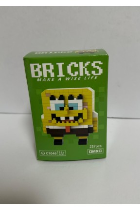 Mini Bricks Figür – Parçalı Yapı Oyuncağı – Dekoratif Koleksiyon Figürü C1046