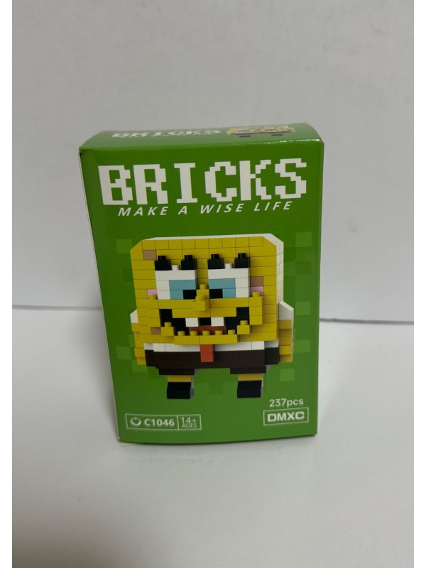Mini Bricks Figür – Parçalı Yapı Oyuncağı – Dekoratif Koleksiyon Figürü C1046