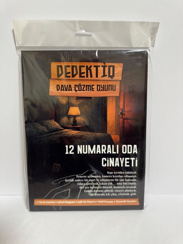 Dedektif Dava Çözme Oyunu 12 Numaralı Oda Cinayeti Dedektif Dava Çözme Oyunu 12 Numaralı Oda Cinayeti