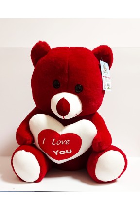 Oyuncak Ayı 50 cm  Kırmızı  Oyuncak Ayı 50 cm  Kırmızı