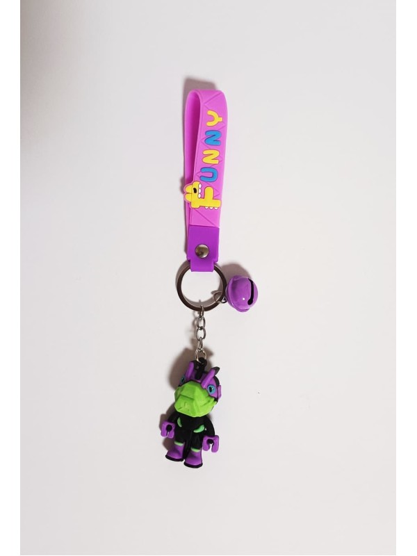 Anahtarlık Mor Robot Anahtarlık Mor Robot