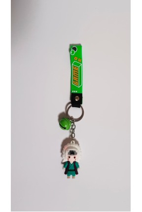 Anahtarlık Beyaz Saçlı Ninja Anahtarlık Beyaz Saçlı Ninja