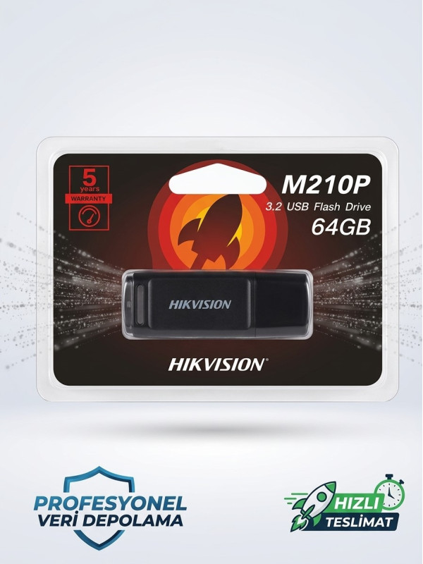 Hikvision 64gb Usb.3.2 Hs-usb-m210p/64g Bellek Hikvision 64gb Usb.3.2 Hs-usb-m210p/64g Bellek