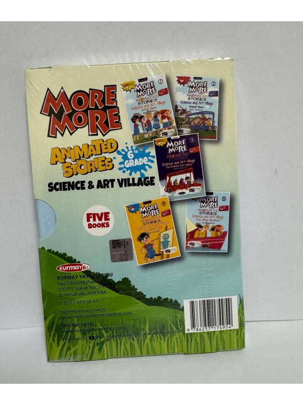 6.sınıf Ingilizce 5 Li Hikaye Seti