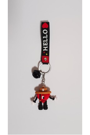 Anahtarlık Şapkalı Kalp Anahtarlık Şapkalı Kalp