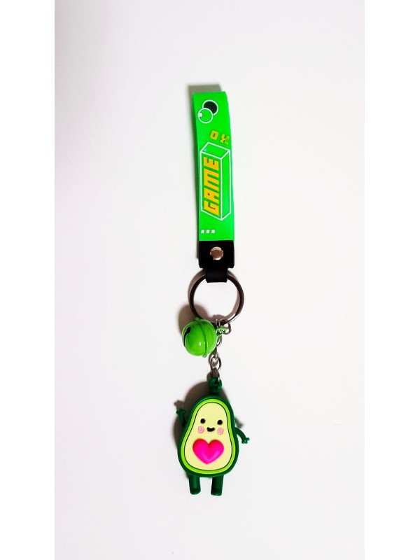 Anahtarlık Pembe Kalpli Avakado