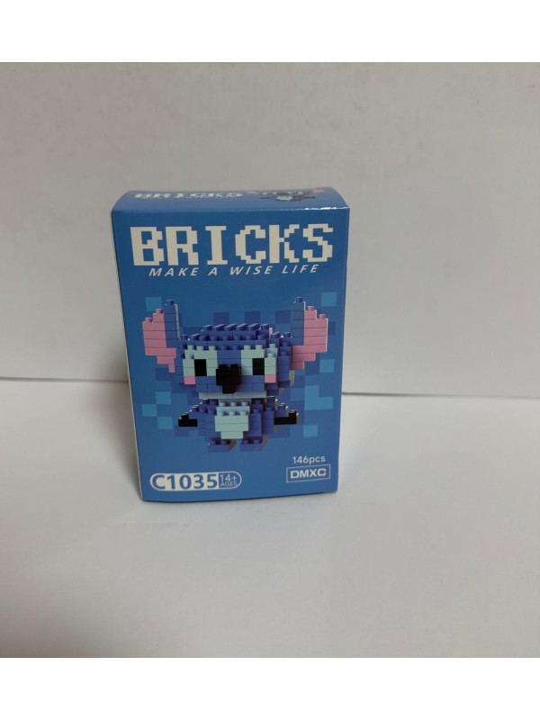 Mini Bricks Figür – Parçalı Yapı Oyuncağı – Dekoratif Koleksiyon Figürü C1035