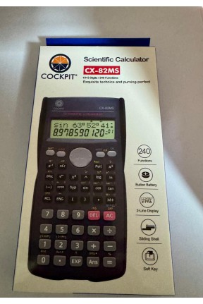 FONKSİYONLU HESAP MAKİNASI CX-82 MS