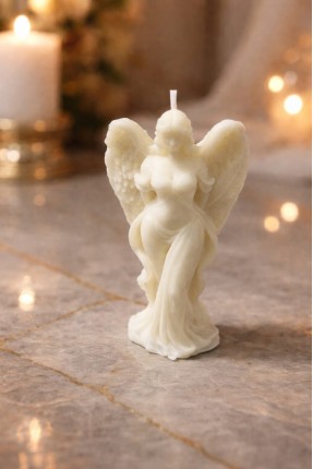 Ethereal Guard Angel El Yapımı Doğal  Soya Wax Tarçın Kokulu