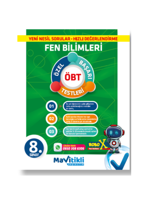 8.SINIF FEN BİLİMLERİ ÖZEL BAŞARI TESTLERİ 8.SINIF FEN BİLİMLERİ ÖZEL BAŞARI TESTLERİ