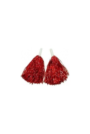 Gösteri Ponponu- Vagon 2'li Kırmızı Gösteri Ponponu- Vagon 2'li Kırmızı