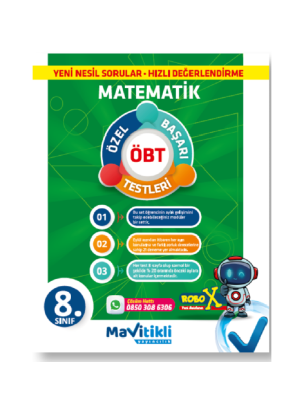 8.SINIF MATEMATİK ÖZEL BAŞARI TESTLERİ 8.SINIF MATEMATİK ÖZEL BAŞARI TESTLERİ