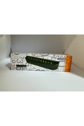 Araba Numaratörü Fosforlu Açılır Kapanır Kaliteli