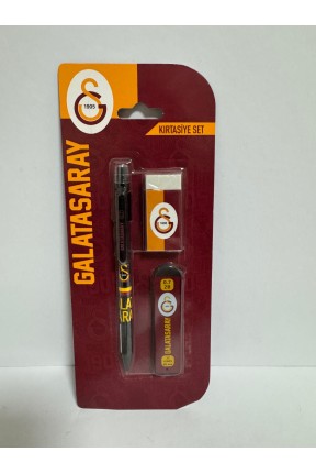 Versatilli 3'lü Kırtasiye Set Sarı Kırmızı 07