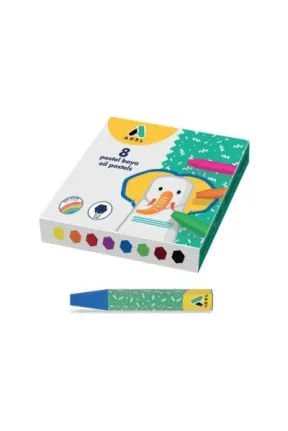 Pastel boya 8 li Pastel boya 8 li