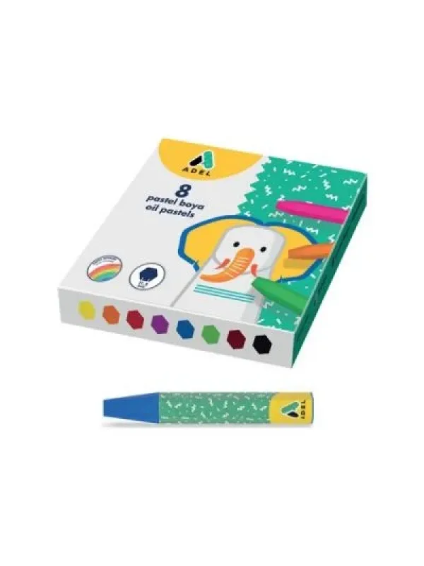 Pastel boya 8 li