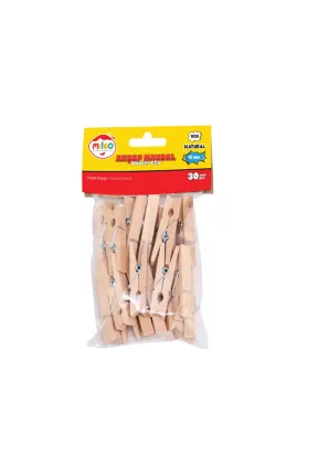 Ahşap Mandal Naturel Ahşap Mandal Naturel