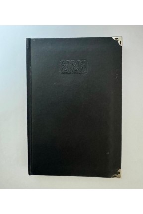 2026 Ajanda  14x20 Suni Deri