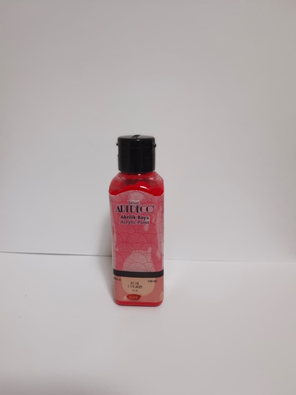Akrilik Boya Kırmızı Artdeco  140 ml Akrilik Boya Kırmızı Artdeco  140 ml