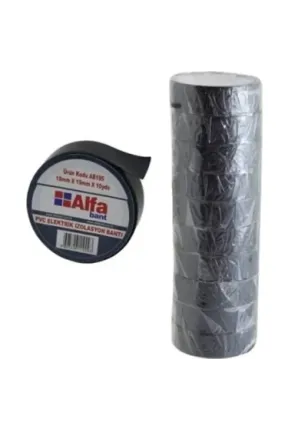 Elektrik Bantı Siyah 10'lu Elektrik Bantı Siyah 10'lu