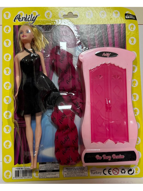 Anlily Dolapli Bebek Oyun Seti Anlily Dolapli Bebek Oyun Seti