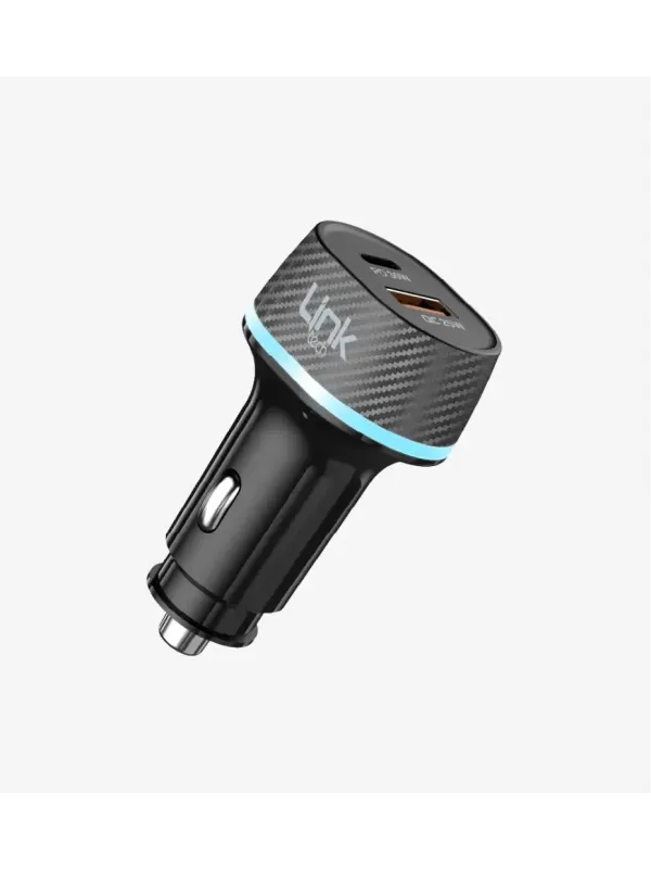 C433 Safe Dual PD QC 55W Süper Hızlı Araç Şarj Başlığı