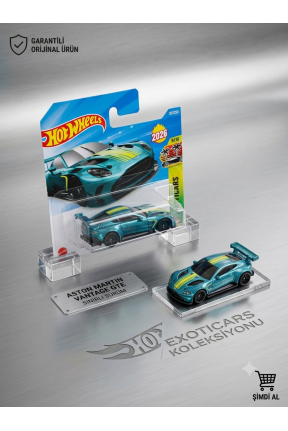 Hot Wheels Tekli Arabalar 2024 Aston Martin Vantage Gt3 JJH55 (Exoticars)