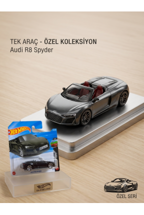 Hot Wheels Tekli Arabalar 2019 Audi R8 Spyder Metal Gövde ile Gerçekçi 