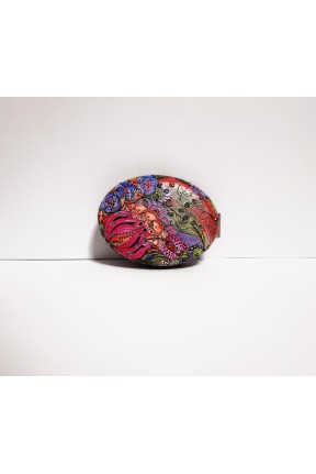 Cep Aynası Gül Desenli Cep Aynası Gül Desenli