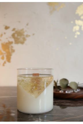 Balkabağı ve Tarçın Esaslı Doğal Soya Wax  Ve Jel Mum