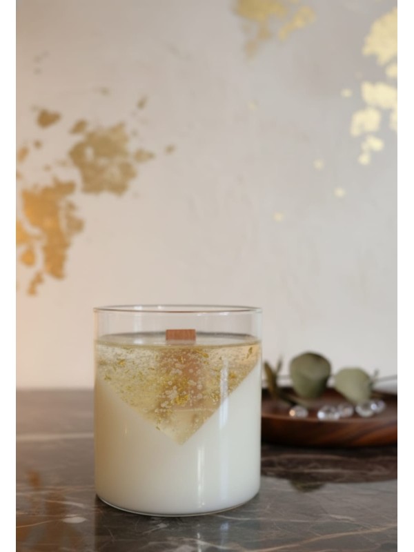 Balkabağı ve Tarçın Esaslı Doğal Soya Wax  Ve Jel Mum