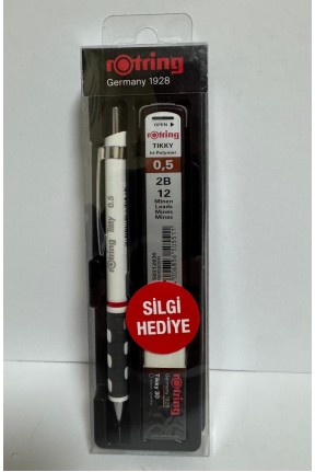 Versatil Beyaz Kalem 0.5+Min+Silgi Hediye