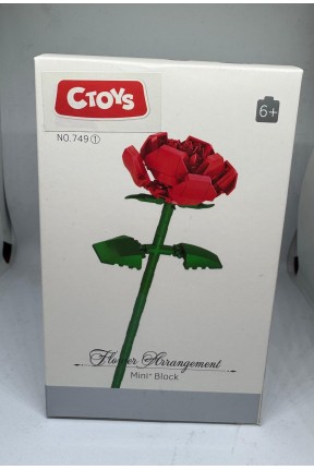 Mini Blok Flower Gül(süpriz)