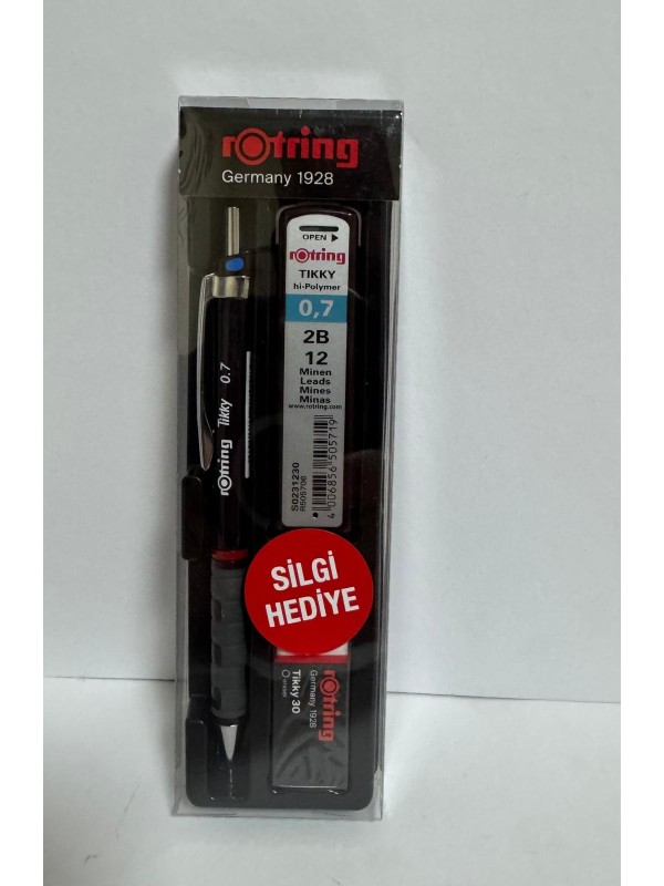 Okul Seti 0.7 Mm Bordo Versatil Uçlu Kalem-Silgi-Uç