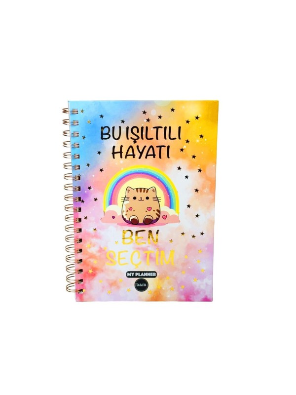 Bu Işıltılı Hayatı Ben Seçtim Tasarımlı Konuşan Ajanda Bu Işıltılı Hayatı Ben Seçtim Tasarımlı Konuşan Ajanda