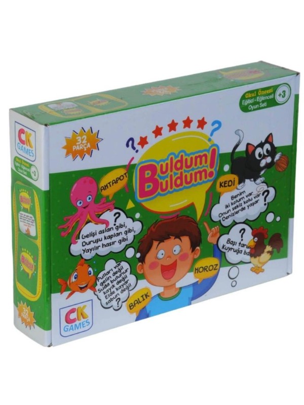 Kutulu 32 Parça Buldum Buldum Oyun