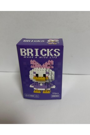 Mini Bricks Figür – Parçalı Yapı Oyuncağı – Dekoratif Koleksiyon Figürü C1008