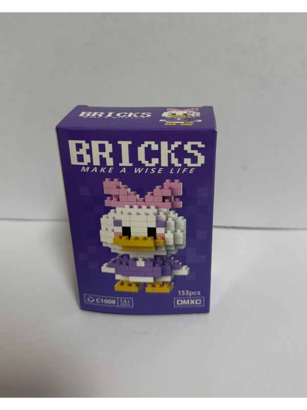 Mini Bricks Figür – Parçalı Yapı Oyuncağı – Dekoratif Koleksiyon Figürü C1008