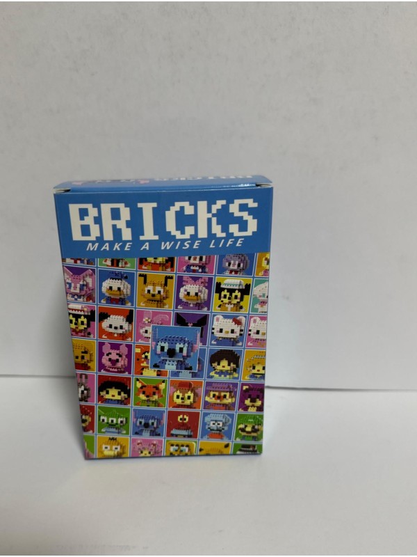 Mini Bricks Figür – Parçalı Yapı Oyuncağı – Dekoratif Koleksiyon Figürü C1035