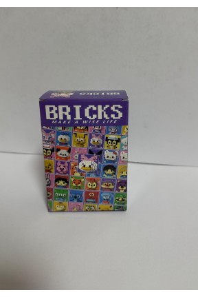 Mini Bricks Figür – Parçalı Yapı Oyuncağı – Dekoratif Koleksiyon Figürü C1008