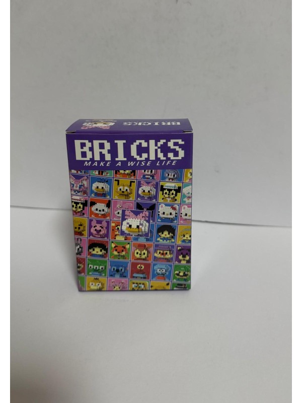 Mini Bricks Figür – Parçalı Yapı Oyuncağı – Dekoratif Koleksiyon Figürü C1008