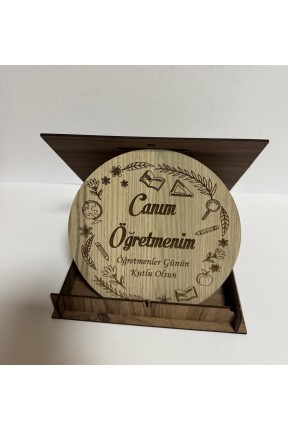 Öğretmenler Gününe  Ahşap Kutu Öğretmenler Gününe  Ahşap Kutu
