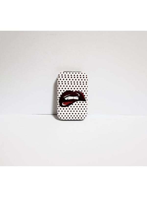 Cep Aynası Dudak Desenli