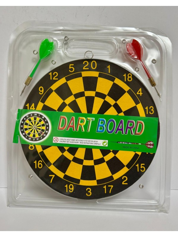 DART BOARD SETİ 2 DART OKLU KLASİK DART OYUNU