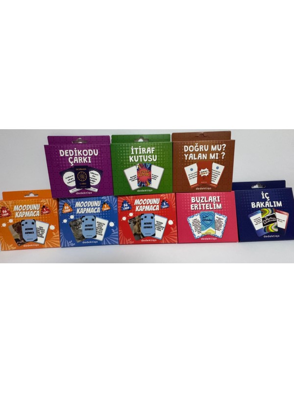DEDEKTİF OYUNLARI  8 ADET DEDEKTİF OYUNLARI  8 ADET