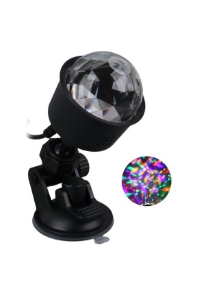 Ledx AL-KX-6889 Projeksiyon Atmosferli Usbli 4 Watt Şarjlı Sihirli Rgb LED Disko Topu Seyyar Disko Işık Aydınlatma Ledx AL-KX-6889 Projeksiyon Atmosferli Usbli 4 Watt Şarjlı Sihirli Rgb LED Disko Topu Seyyar Disko Işık Aydınlatma